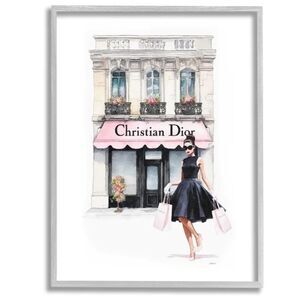 Dior Fashion Illustration Wall Art - By Amanda Greenwood